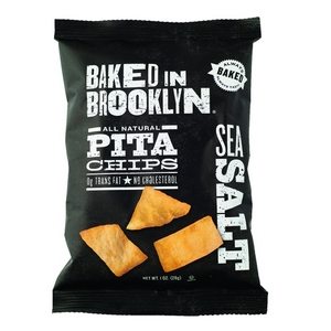 Baked In Brooklyn Sea Salt Pita Chips 28g 1oz