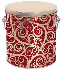 Gold Swirl Cookie Pail