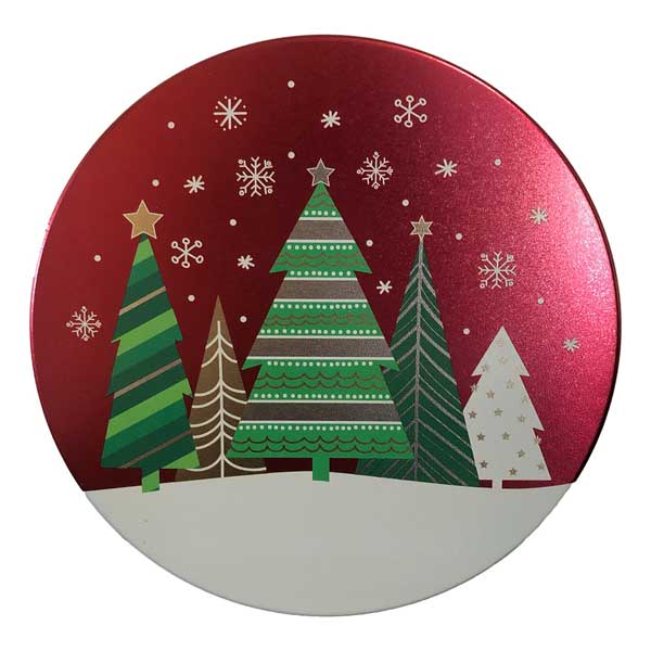 Holiday Trees Cookie Tin-filled with 18 delicious cookies!