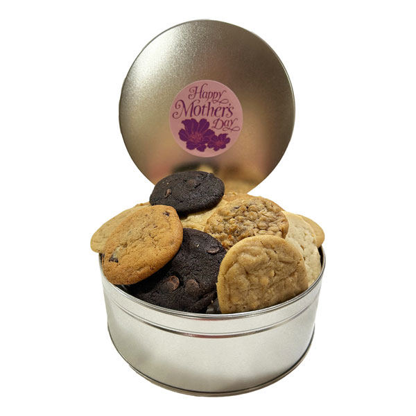 Small Cookie Tin-18 Cookies-Mothers-Day-6 flavours