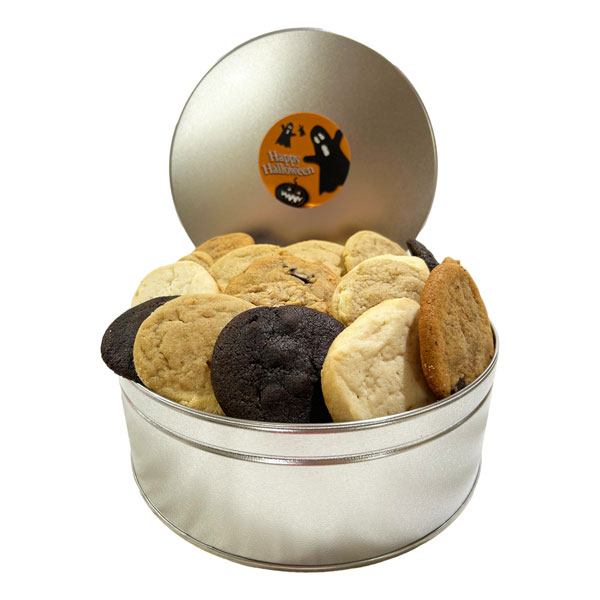 Large Cookie Tin-30 Cookies-Halloween-6 flavours