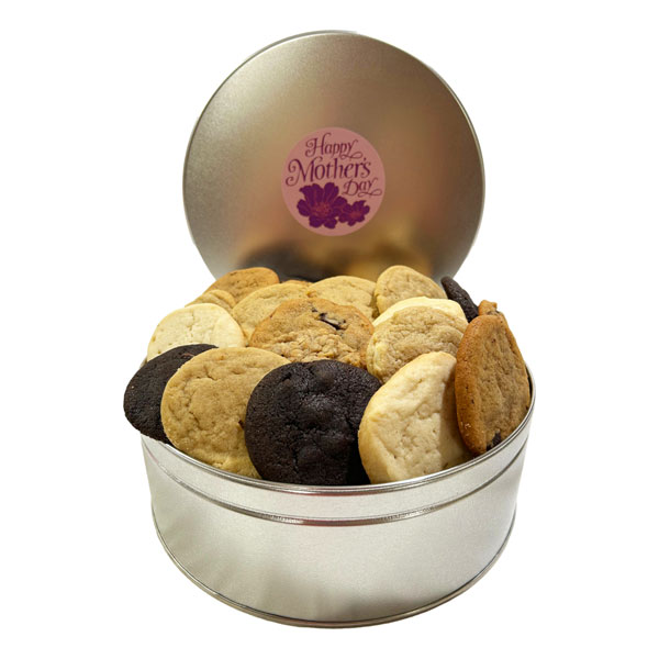 Large Cookie Tin-30 Cookies-Mothers-Day-6 flavours