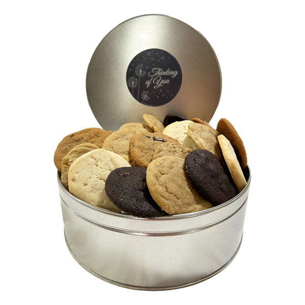 Large Cookie Tin-30 Cookies-Sympathy-6 flavours