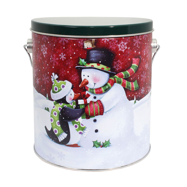 This festive cookie pail will protect your cookies and ensure your three dozen cookies will arrive in perfect condition. Choose from chocolate chunk, white chocolate macadamia, oatmeal raisin, peanut butter, double chocolate and/or shortbread.