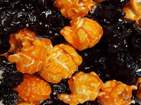 Halloween Popcorn-Black Cherry and Orange Flavors