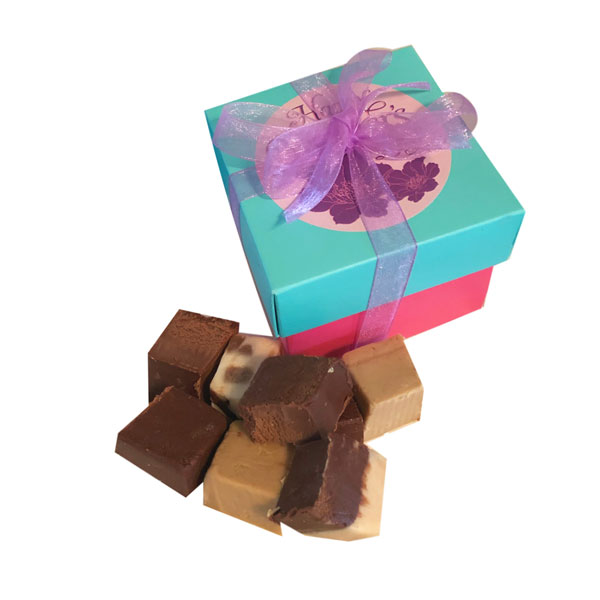 Mother's Day Fudge Sampler-with 8 fudge pieces-assorted flavors