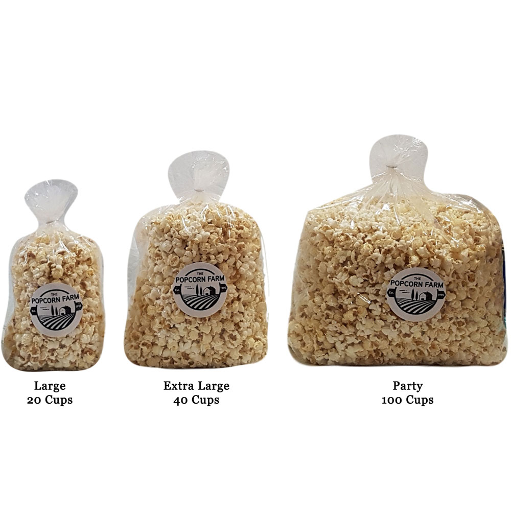Popcorn Size Options