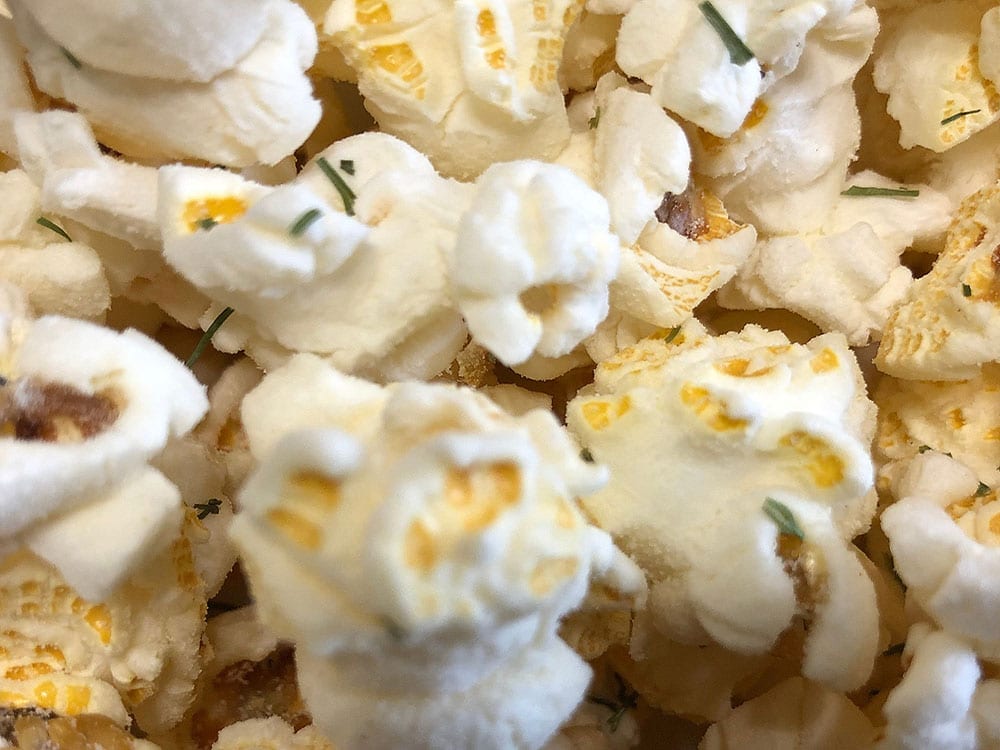 Sour Cream and Chives Popcorn