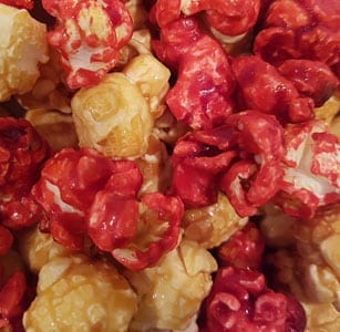 Valentine Popcorn Mix-Cherry and Caramel