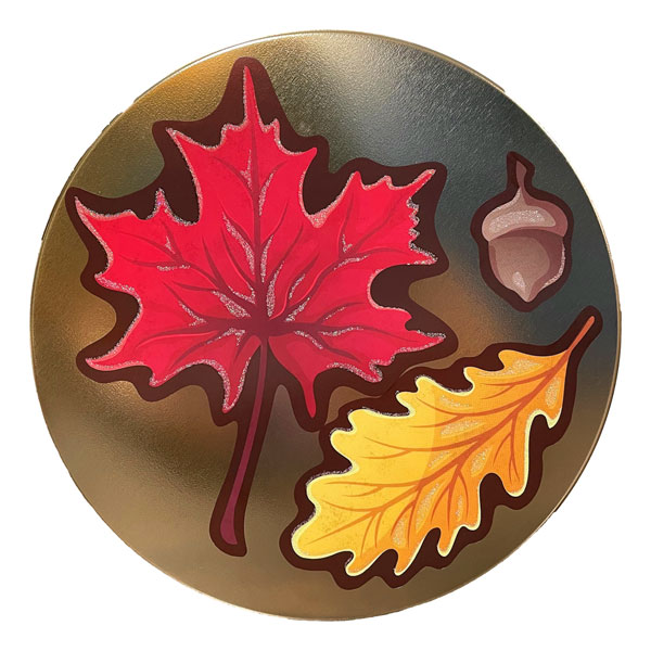Autumn Cookie Tin-Small-Filled with 18 fresh baked cookies You choose the flavour!