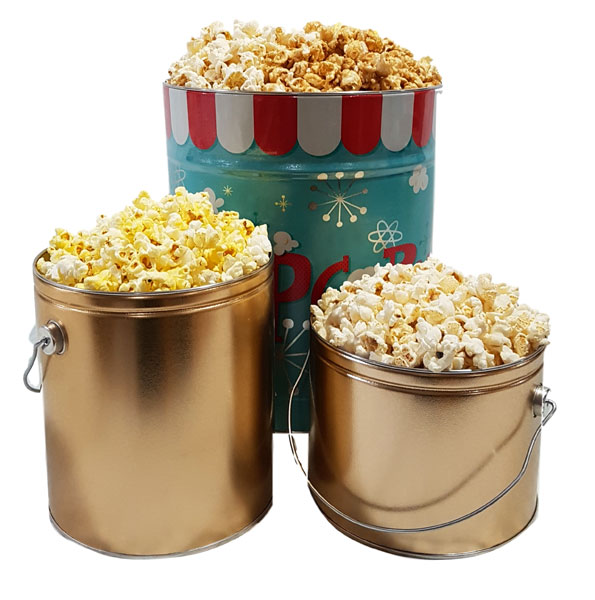 popcorn tins