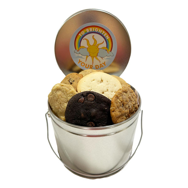 Small Cookie Pail-24 Cookies-To Brighten Your Day-6 flavours