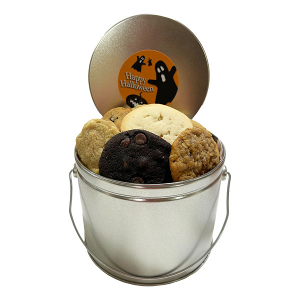 Small Cookie Pail-24 Cookies-Halloween-6 flavours