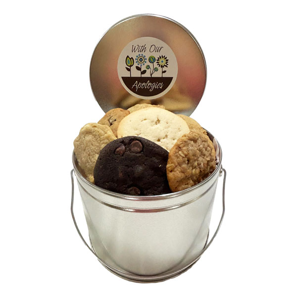 Small Cookie Pail-24 Cookies-Apology-6 flavours