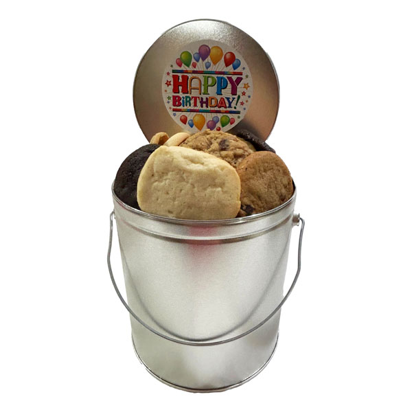 Large Cookie Pail-36 Cookies-Birthday-6 flavours