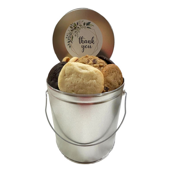 Large Cookie Pail-36 Cookies-Thank You-6 flavours