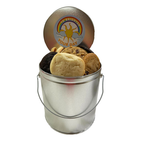 Large Cookie Pail-36 Cookies-To Brighten Your Day-6 flavours