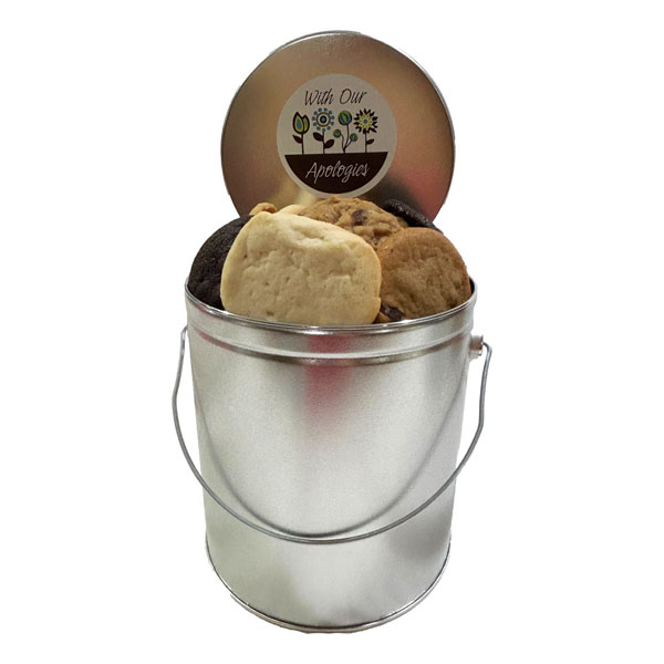 Large Cookie Pail-36 Cookies-Apology-6 flavours