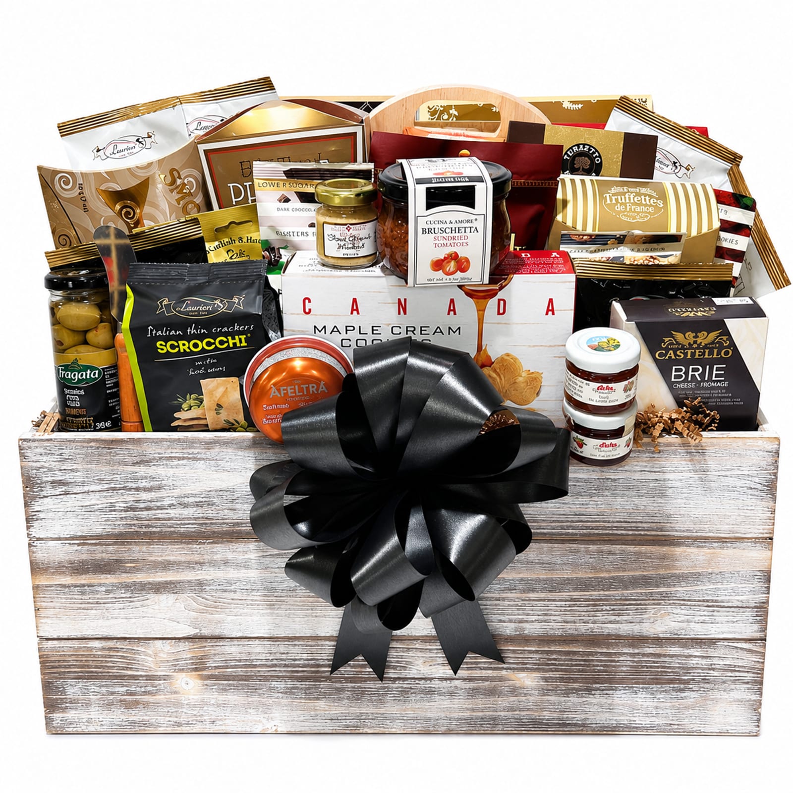 Send a Christmas Gift Basket to Canada – Holiday Extravaganza by Boodles of Baskets