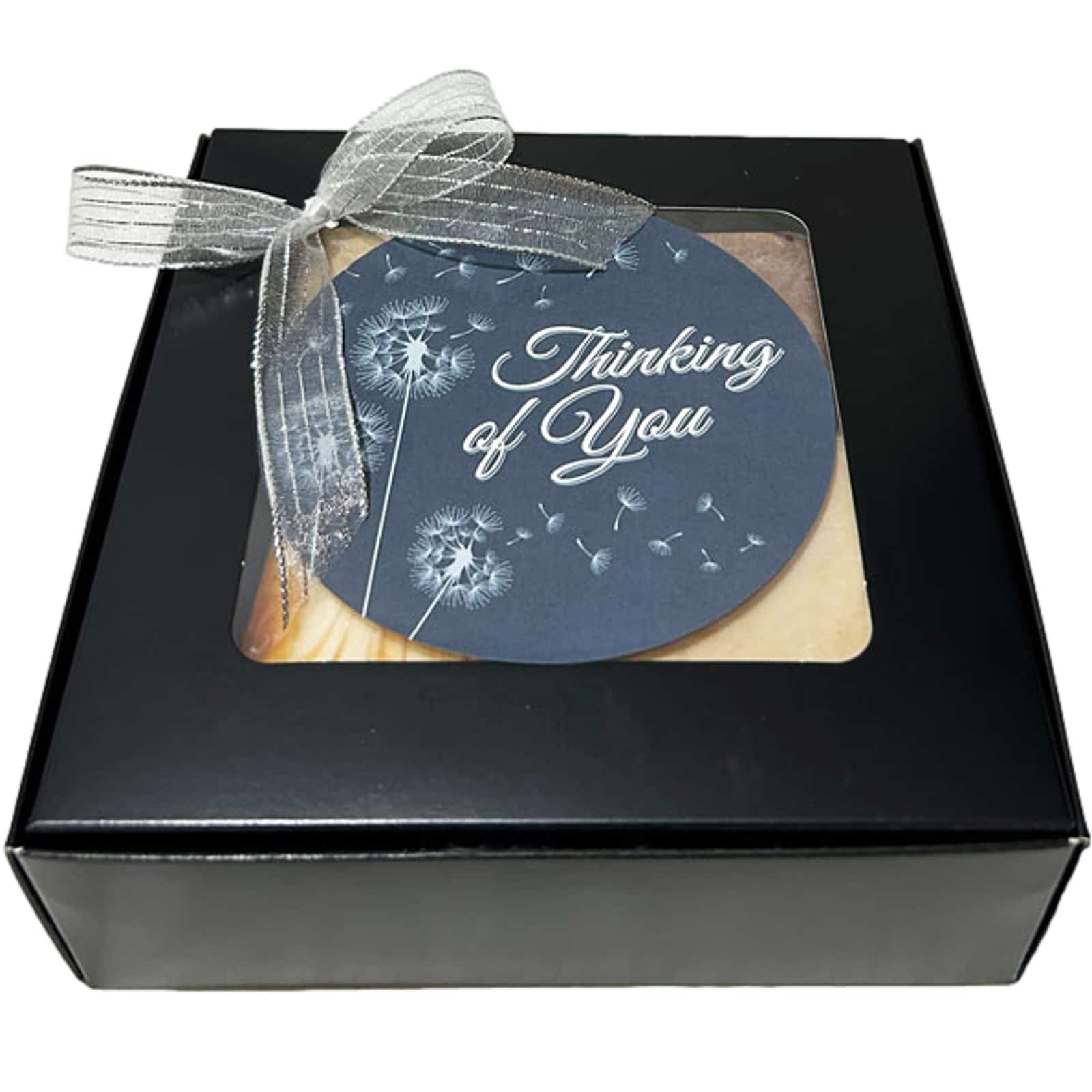 Sympathy Fudge Collection-with 4 1/4 lb pieces of fudge in a gift box with a Thinking of You label